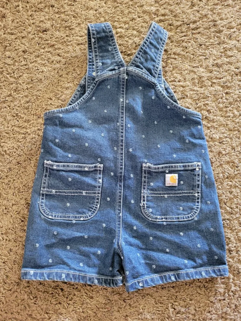 Carhartt Girls Denim Overalls